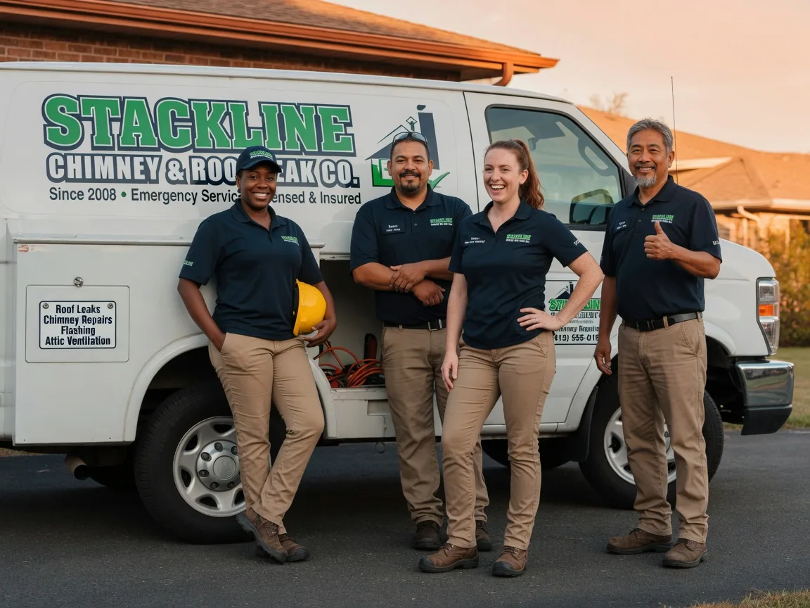 Chimney flashing repair company in Bow, NH